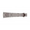 Code 100 Streamline Wye Turnout -- Large Radius, Electrofrog, HO, Peco SLE98