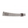 Code 80 Right-Hand Curved Turnout (36/18′ Radius) -- Insulfrog, N, Peco SL386