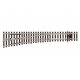 Code 55 Medium-Radius Turnout with Wood Ties - Unifrog -- Left Hand, TT, Peco SLU1296