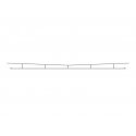 Catenary System Contact Wire -- 13.3/8′ 34cm pkg(5), HO, Peco LC152