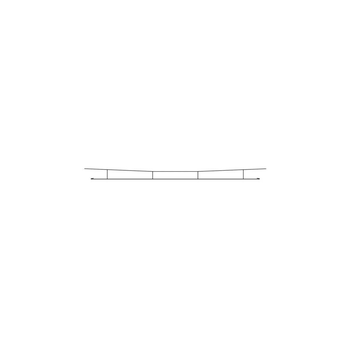 Catenary System Contact Wire -- 8-1/8′ 20.6cm pkg(5), HO, Peco LC151