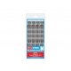 Code 80 Standard Straight 8-Pack - Setrack -- Each: 3-7/16′ 87mm, N, Peco ST3001