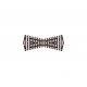 Code 80 Short Insulfrog Crossing w/Wood Ties - Streamline -- 25 Degree Angle, N, Peco SL393