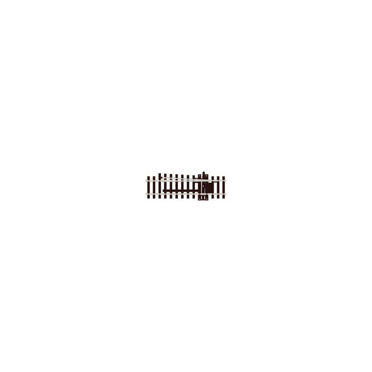 Code 100 Derail (Catch Point) -- Right Hand 3-7/8′ 9.8cm, HO, Peco SL84