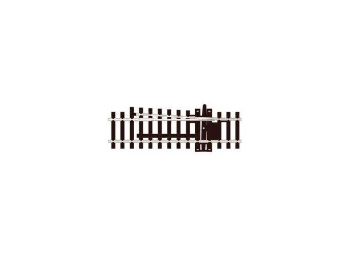 Code 100 Derail (Catch Point) -- Right Hand 3-7/8′ 9.8cm, HO, Peco SL84