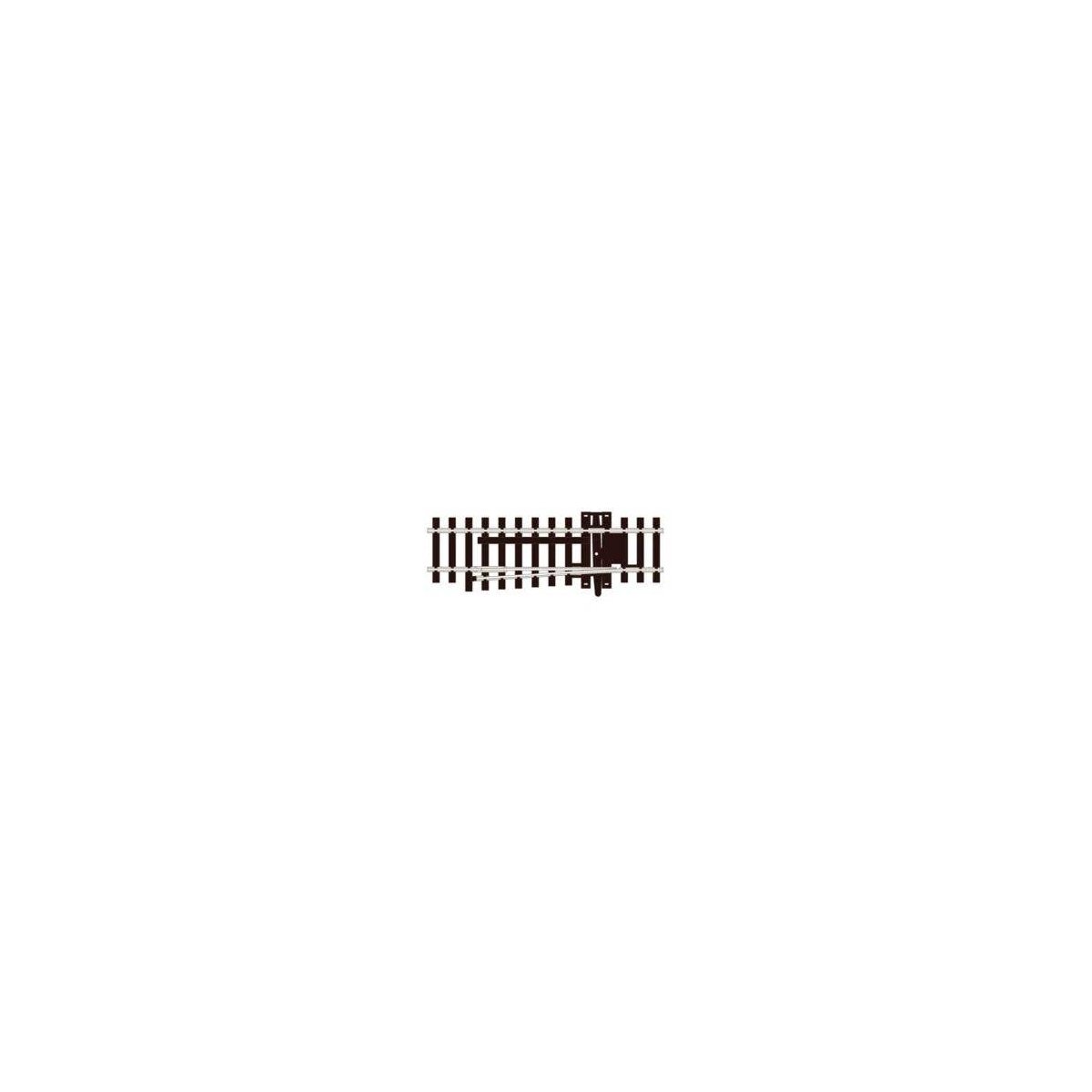Code 100 Derail (Catch Point) -- Left Hand 3-7/8′ 9.8cm, HO, Peco SL85