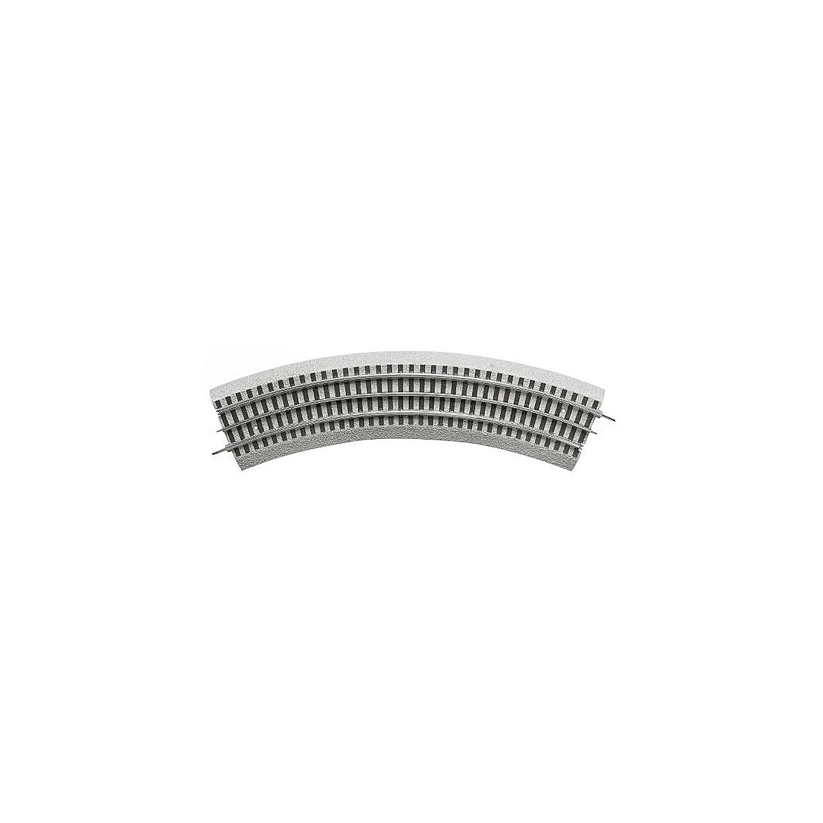 FasTrack(TM) Track w/Roadbed - 3-Rail -- O-36 Curve pkg(4), O, Lionel 612033