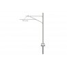 Catenary System Mast -- With Registration Arm, HO, Peco LC110
