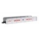 Girder Bridge w/Nickel Silver Rail - E-Z Track(R) -- Union Pacific (silver, red), N, Bachmann Industries 44654