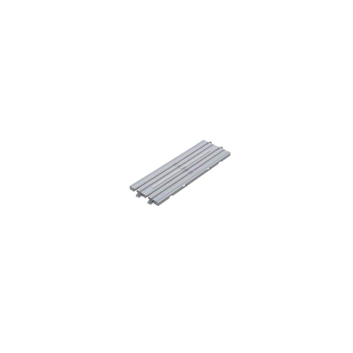 Street Track - Unitram -- Double Track Straight 7-5/16′ 186mm, N, Kato USA Inc 40014