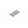 Street Track - Unitram -- Double-Track - Straight - 4-7/8′ 124mm, N, Kato USA Inc 40024