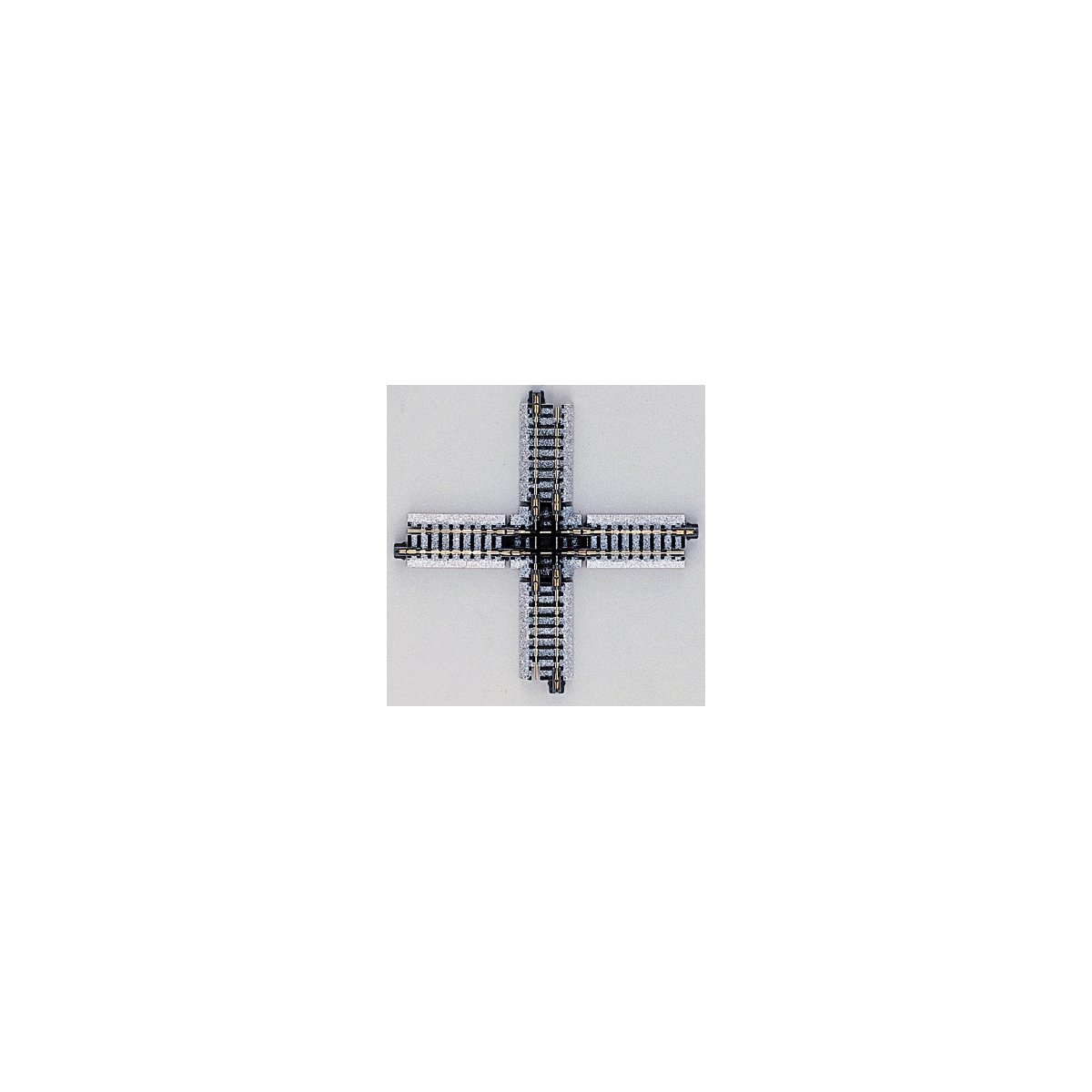 Track Crossing -- 90-Degree, 4-7/8′ 124mm, N, Kato USA Inc 20320