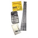CVT Curvable Switch Kit -- Code 70 8 Right, HO, Central Valley 2872
