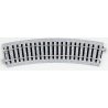 Curved Roadbed Track Section - Unitrack -- 222.5 Degree Sections, 16-7/8′ 430mm Radius pkg(4), HO, Kato USA Inc 2260