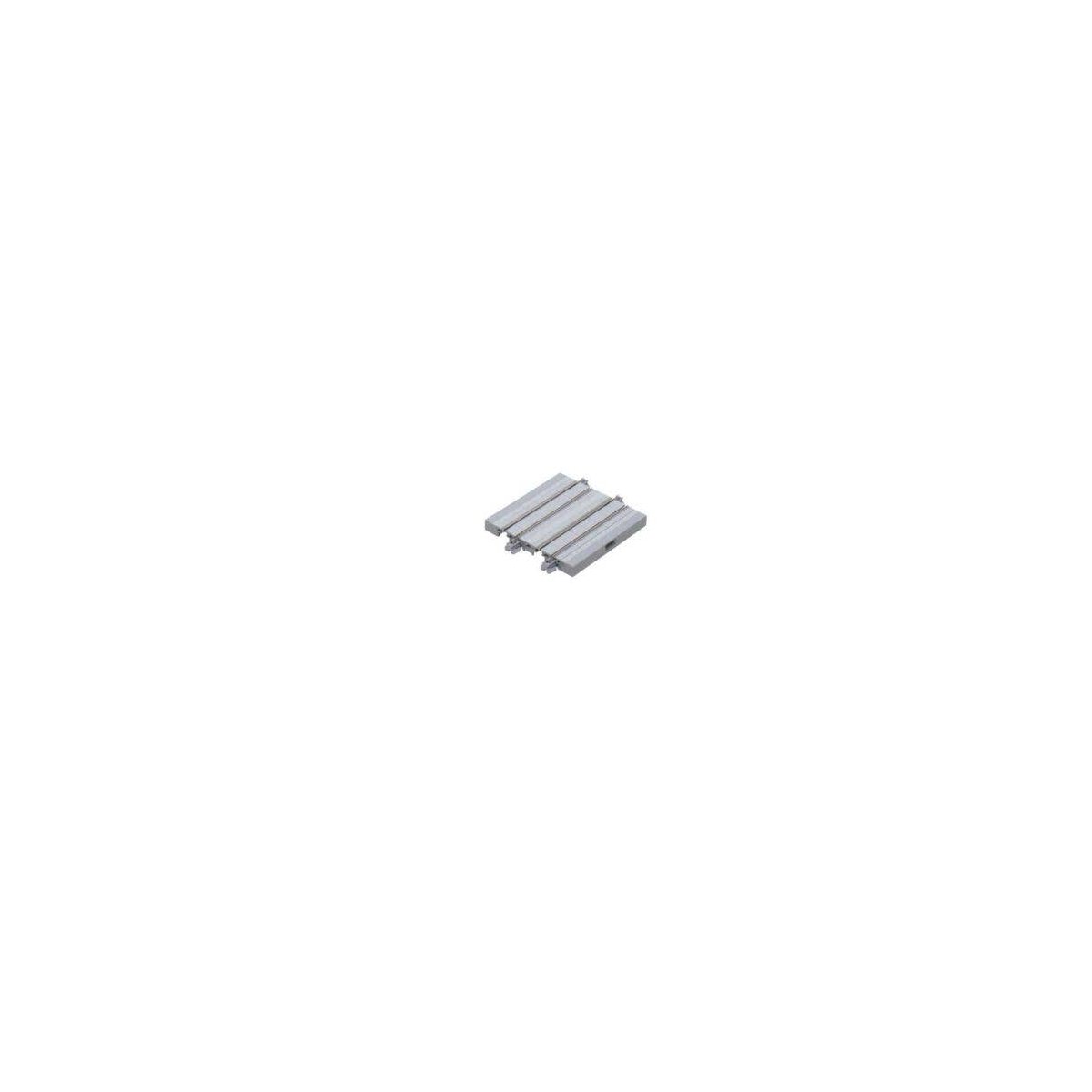Street Track - Unitram -- Double Track Straight 2-7/16′ 62mm, N, Kato USA Inc 40033