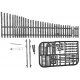 CVT Curvable Switch Kit -- Code 70 7 Left, HO, Central Valley 2771