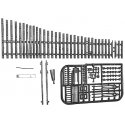 CVT Curvable Switch Kit -- Code 70 7 Left, HO, Central Valley 2771