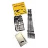 CVT Curvable Switch Kit -- Code 83 6 Left, HO, Central Valley 2681