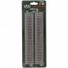 Straight Roadbed Track Section - Unitrack -- 9-3/4′ 246mm pkg(4), HO, Kato USA Inc 2150