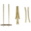 Turnout Parts Kit -- For 6 Code 55 Turnouts, N, Micro Engineering 80332