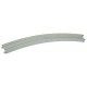 Curved Double Concrete Tie Superelevated Track - Unitrack -- 18-7/8 & 17-5/8′ 480 & 447mm Radius 22., N, Kato USA Inc 20186