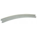 Curved Double Concrete Tie Superelevated Track - Unitrack -- 18-7/8 & 17-5/8′ 480 & 447mm Radius 22., N, Kato USA Inc 20186