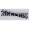Track Crossings - 15-Degree, 7-5/16′ 186mm -- Right, N, Kato USA Inc 20301