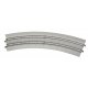 Unitrack CT Double-Track Superelevated Curve Easment -- 1 Each Left & Right, 22.5 Degrees, 15 & 16-3, N, Kato USA Inc 20545