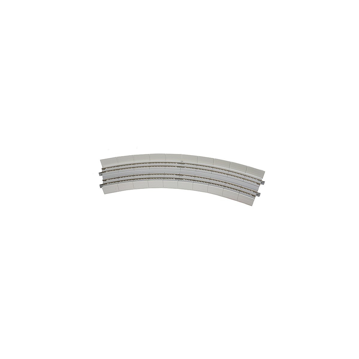 Unitrack CT Double-Track Superelevated Curve Easment -- 1 Each Left & Right, 22.5 Degrees, 15 & 16-3, N, Kato USA Inc 20545