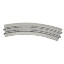 Unitrack CT Double-Track Superelevated Curve Easment -- 1 Each Left & Right, 22.5 Degrees, 15 & 16-3, N, Kato USA Inc 20545