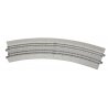 Unitrack CT Double-Track Superelevated Curve Easment -- 1 Each Left & Right, 22.5 Degrees, 15 & 16-3, N, Kato USA Inc 20545