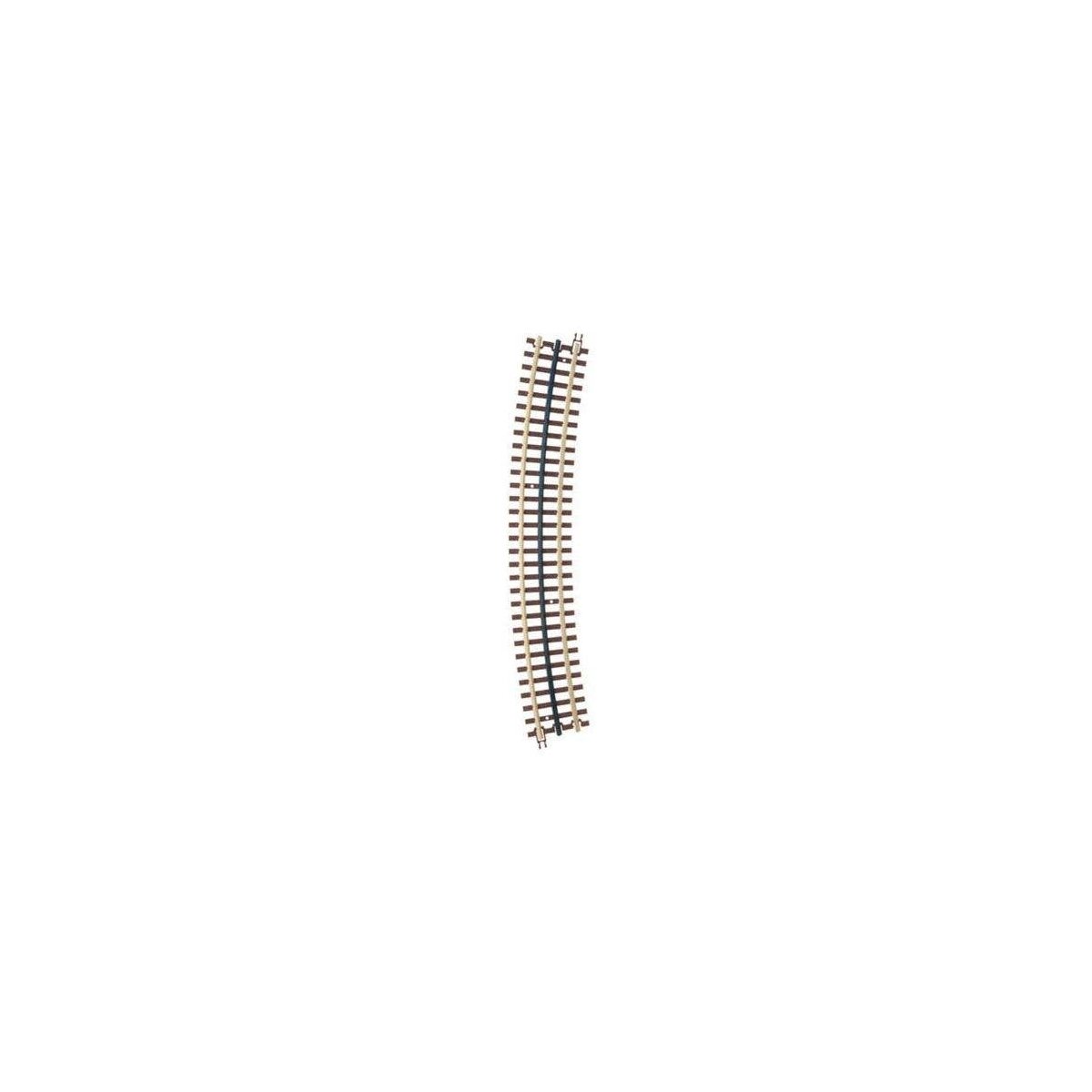 21st Century Track System(TM) Nickel Silver Rail w/Brown Ties - 3-Rail -- O-72 Full Curved Section (16 Pie, O, Atlas O 6062