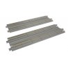 Straight Double Concrete Slab Track - Unitrack -- 7-5/16′ 18.6cm pkg(2), N, Kato USA Inc 20014