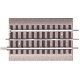 FasTrack(TM) Track w/Roadbed - 3-Rail -- FasTrack to Traditional Tubular O/O-27 Transition Section - 5′ , O, Lionel 612040