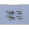 Straight Track S18.5 & S33 - Fine Track -- 2 Each: 3/4 & 1-5/16′ 18.5 & 33mm, N, TomyTec Co LTD 1099