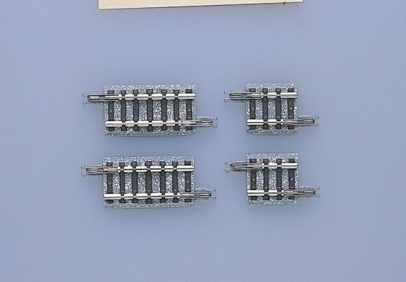 Straight Track S18.5 & S33 - Fine Track -- 2 Each: 3/4 & 1-5/16′ 18.5 & 33mm, N, TomyTec Co LTD 1099