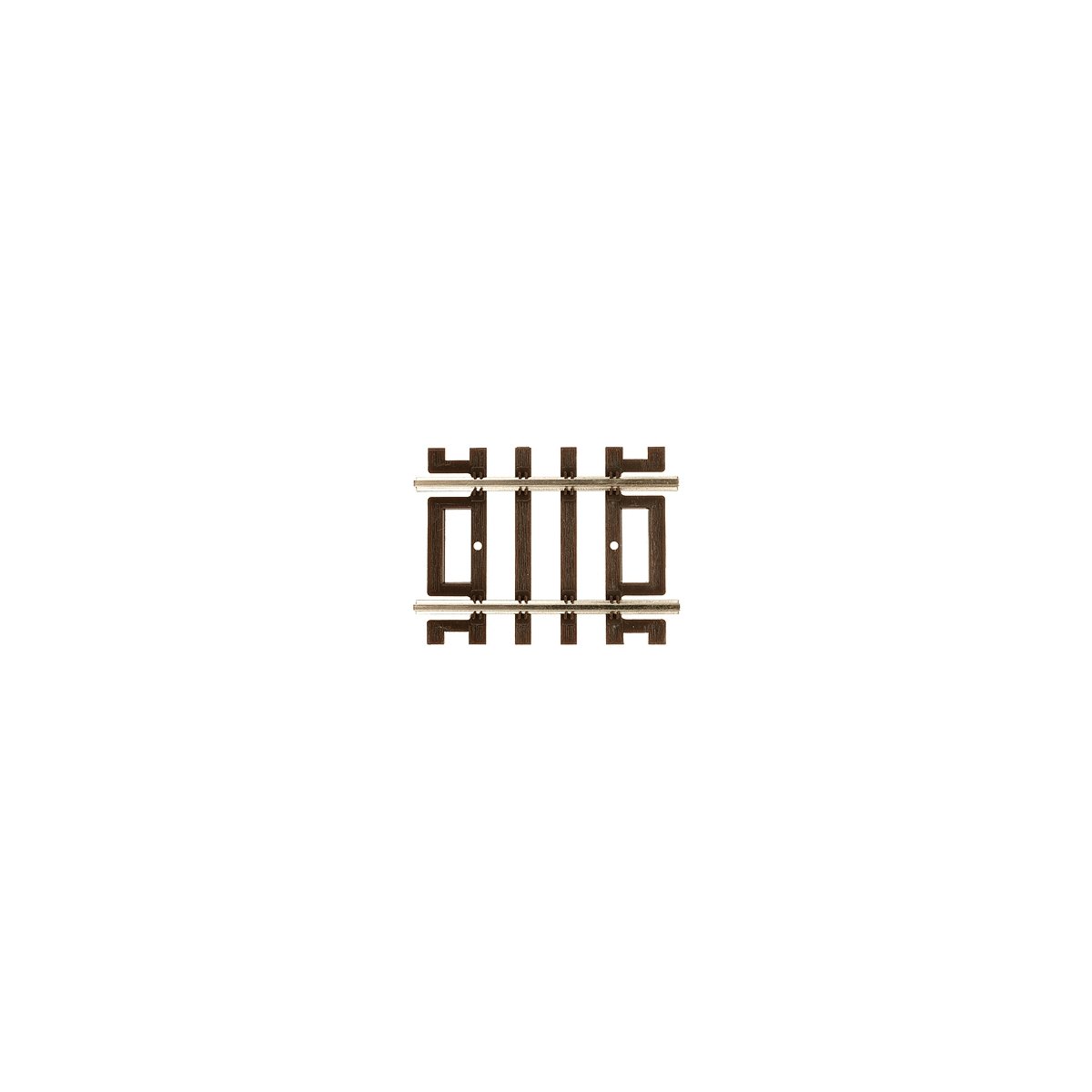 Code 83 Snap Track - Straight Sections -- 1-1/2′ 3.8cm pkg(4), HO, Atlas Model Railroad Co. 523