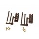 Turnout Adapter Base - Kit -- No Springs pkg(2), All Scales, Peco PL12X