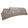 3-Rail Roadbed Switches and Crossings -- O-45 Left Hand Switch, O, Atlas O 66085