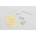 Racor 112 Switch Stand w/Etched Targets -- pkg(2), HO, Details West 961