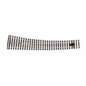 Streamline Curved Turnouts -- Right Hand, O, Peco SLE786BH