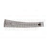 Streamline Curved Turnouts -- Right Hand, O, Peco SLE786BH