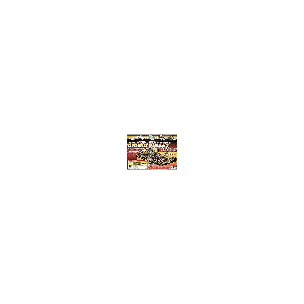 Grand Valley Track Pack -- For Woodland Scenics Grand Valley Layout (785-1483, Sold Separ, HO, Atlas Model Railroad Co. 589