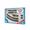 Code 80 Starter Track Set - Setrack -- Oval with 9′ 22.8cm Radius Curves, Planbook, N, Peco ST300