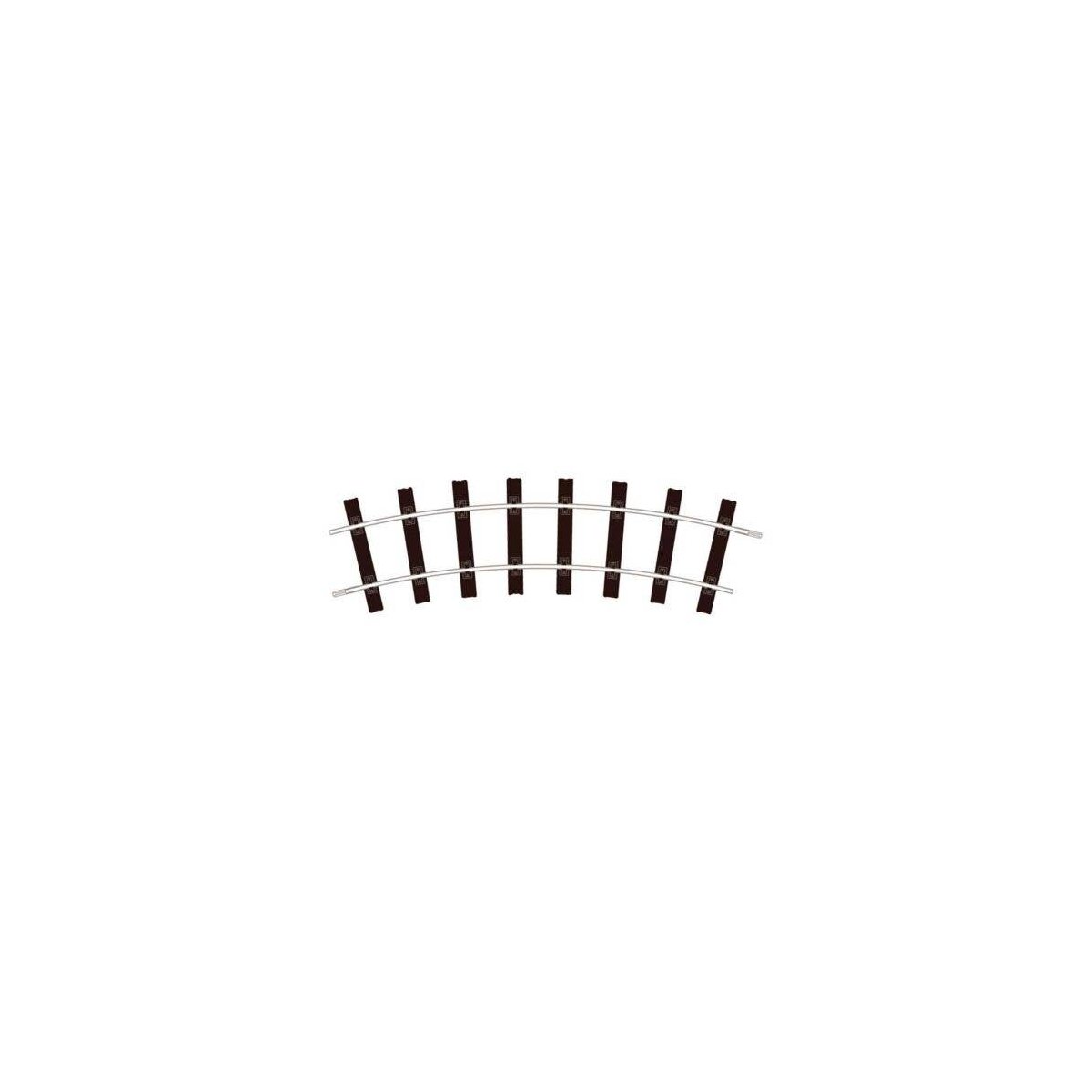 G-45 Standard Curve Section -- 23-5/8′ 600mm Radius, 30 Degree Section (12 per circle), G, Peco ST905