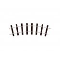 G-45 Standard Curve Section -- 23-5/8′ 600mm Radius, 30 Degree Section (12 per circle), G, Peco ST905