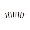 G-45 Standard Curve Section -- 23-5/8′ 600mm Radius, 30 Degree Section (12 per circle), G, Peco ST905
