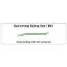 V4 Switching Siding Set - Unitrack -- Includes 2 4 Remote Turnouts and Straight Sections, N, Kato USA Inc 20863