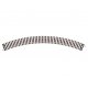 Double Curve Section - Setrack -- Radius 2 pkg(16), N, Peco ST12