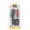 4 Turnout w/Nickel Silver Rail & Gray Roadbed - E-Z Track(R) -- Right Hand, N, Bachmann Industries 44864